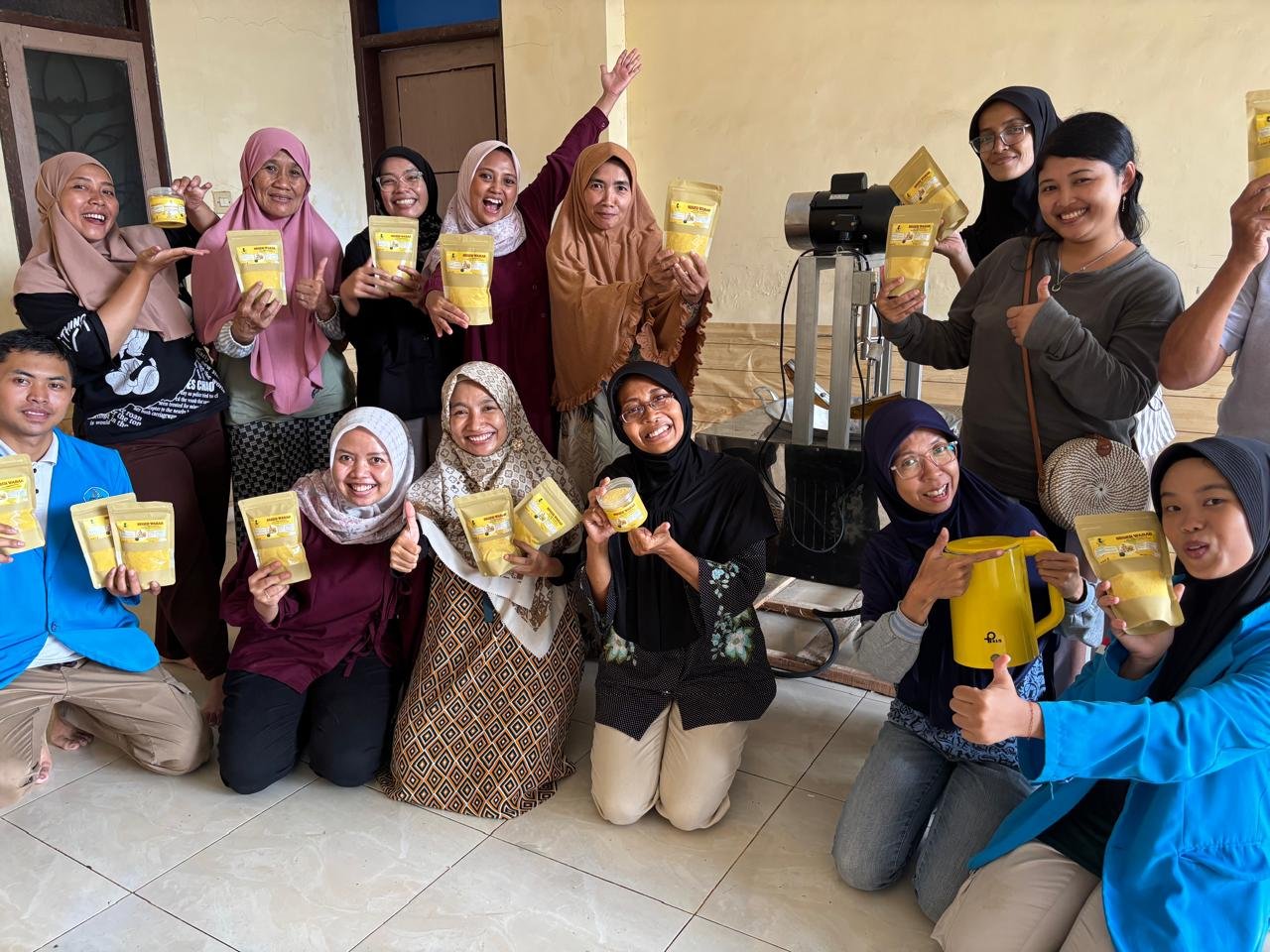 Kegiatan pertanian KWT Sitara Jember